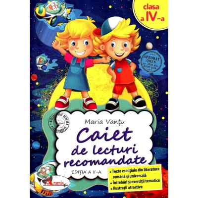 Caiet de lecturi recomandate cls. a IV-a, editia a II-a foto
