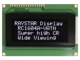 Afișaj LCD alfanumeric 16x4 VA Negative 87x60x13,6mm cu iluminare LED RAYSTAR OPTRONICS