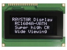 Afișaj LCD alfanumeric 16x4 VA Negative 87x60x13,6mm cu iluminare LED RAYSTAR OPTRONICS