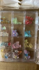 Set figurine 3D voluminoase pentru manichiură D-1