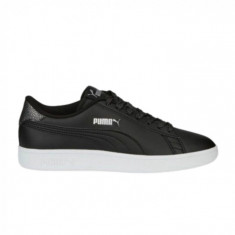 Puma Smash v2 Metallics Jr Puma Black-Pu