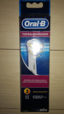 Set 3 rezerve Oral B Floss action . foto