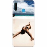 Husa silicon pentru Huawei P30 Lite, Beach Lounging