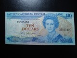 CARAIBELE DE EST 10 DOLARI 1986 VF -