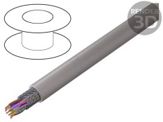 Cablu UNITRONIC&reg; PUR CP (TP) gri-bej anti-flacără