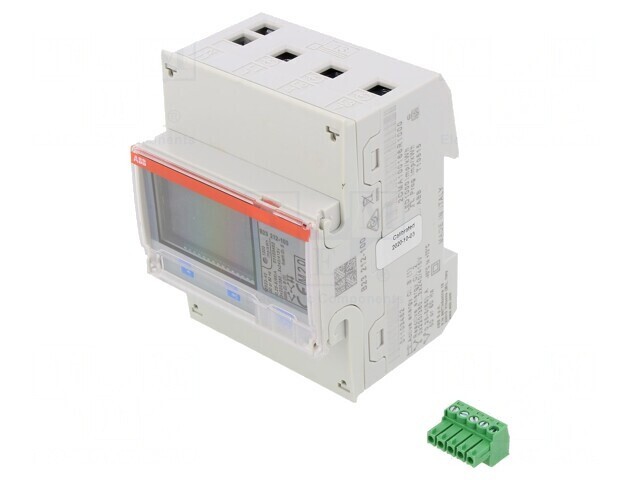 Contor Digital 3-Fazat pentru Șină DIN cu LCD