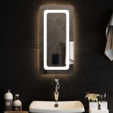 vidaXL Oglinda de baie cu LED, 30x60 cm