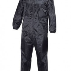 Costum de ploaie, geaca si pantaloni, culoare negru, marime L Cod Produs: MX_NEW LS9069L