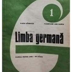 Karin Gundisch - Limba germana - Manual pentru anul I de studiu (editia 1992)
