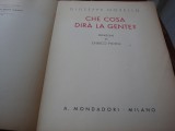 G. Novello - Che Cosa Dira la Gente?- alb / negru-1938-caricatura,umor,italiana, Alta editura
