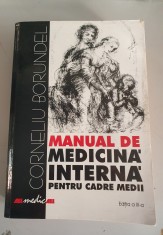 Corneliu Borundel - Manual de medicina interna pentru cadre medii - 2000