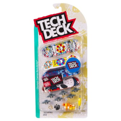 TECH DECK PACHET 4 PIESE FINGERBOARD PAPA 9.6CM foto