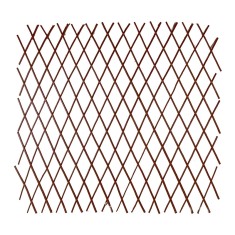 Gard decorativ, 180 x 90 cm, lemn, pliabil, Maro