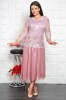 Rochie Maxi Casandra Pink - 50Marimea