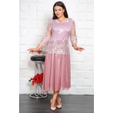 Rochie Maxi Casandra PinkMarimea