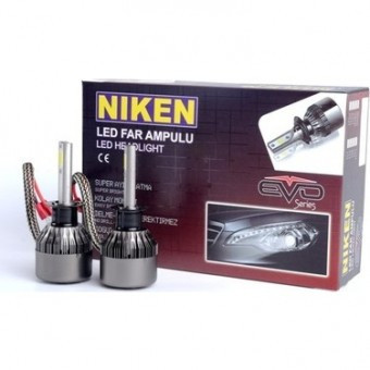 Kit Becuri Led H4 4000Lm 36W NIKEN foto