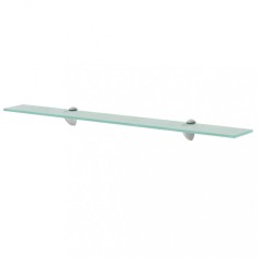 vidaXL Raft suspendat din sticlă, 80 x 10 cm, 8 mm