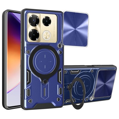 Husa Infinix Note 40 Pro+ Techsuit CamGuard Pro, albastru foto