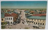 SALUTARI DIN GIURGIU , STRADA STEFAN CEL MARE , CARTE POSTALA , 1924