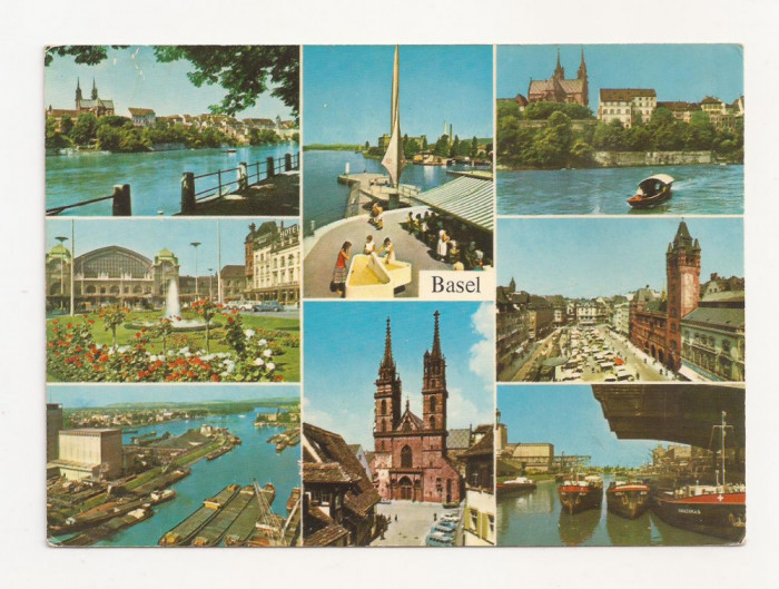 AM4 - Carte Postala - ELVETIA - Basel, circulata 1979