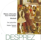 Josquin Des Pr&eacute;s, De Labyrintho, Walter Testolin - Missa "Hercules Dux Farrariae" / Mottetti, CD