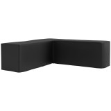 Outsunny Husă de Protecție Impermeabilă Salon de Grădină de Colț 420D Oxford B&acirc;che Exterior anti-UV 250L x 250l x 79H cm, Negru | Aosom Romania