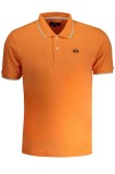 La Martina Tricou polo barbati, cu mini logo brodat, Regular Fit, Portocaliu, S, 2XL, L, M, XL, Bumbac