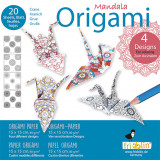 Set origami - Mandala Coloring Origami - Cranes | Fridolin