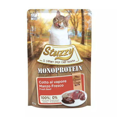Stuzzy Cat Monoprotein GF carne de vită 85 g foto