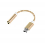 Cablu USB Tip C la Jack 3,5 mama, Auxiliar, 196741