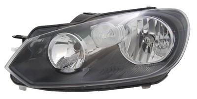 Far VW Golf 6 10.2008- Valeo partea Stanga, tip bec H15+H7, cu lumini de zi