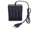 Incarcator acumulatori 4x 18650 de la 230V incarcare 1200mA