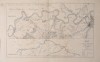 Harta veche - Cursul Dunarii, anul 1806