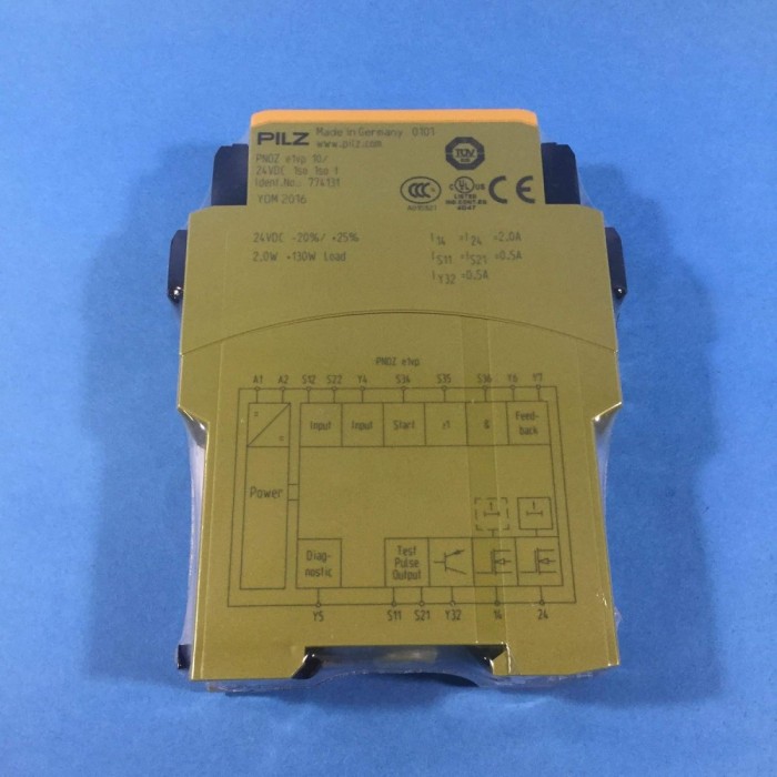 Releu de Siguranță PNOZ e1vp 24VDC 2IN 4OUT