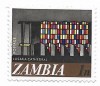 Zambia - Teme locale, 1968 - valoare neobliterata, Arhitectura, Nestampilat