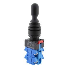 Intrerupator joystick, 22mm, seria LAS0-K, IP67, ONPOW, LAS0-K-40C43, T231758 foto