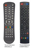 Telecomanda inlocuitoare TV Edelstein Hyundai Horizon 32EA400 compatibila Cod ER 1124 MFY 1114 (27-2), Oem