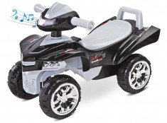 Masinuta ride-on cu sunete si lumini Toyz Mini Raptor 2 in 1 Gri foto