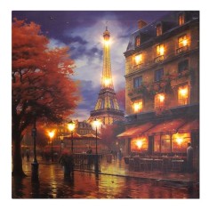 Tablou cu LED Paris 50x50x1.5cm