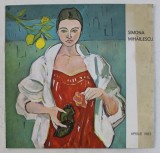 SIMONA MIHAILESCU - CATALOG DE EXPOZITIE , APRILIE , 1983