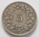 Elvetia, 5 Rappen 1955
