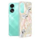 Husa Oppo A78 4G Marble Pink Hex Personalizata, Protectie Telefon, Fashion, Slim