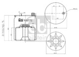FEBI BILSTEIN 106772 Burduf, suspensie pneumatica