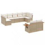 Cumpara ieftin Patio Sofa Set 9-Locuri Beige and Cream
