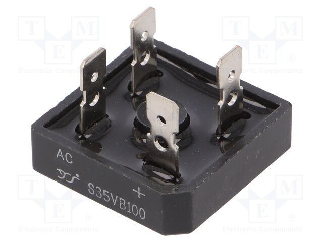 Punte redresoare monofazată YANGJIE TECHNOLOGY 1kV 35A S25VB