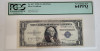 Bancnota gradata Silver Certificate 1 Dollar 1935G PCGS 64 PPQ