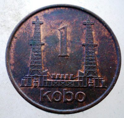 1.263 NIGERIA 1 KOBO 1973 foto