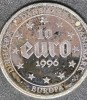 10 Euro Danemarca 1996 Argint, Europa