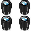 Set 4 capacele pentru ventil auto din aluminiu, General Store, Hexagon, BMW