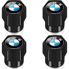 Set 4 capacele pentru ventil auto din aluminiu, General Store, Hexagon, BMW